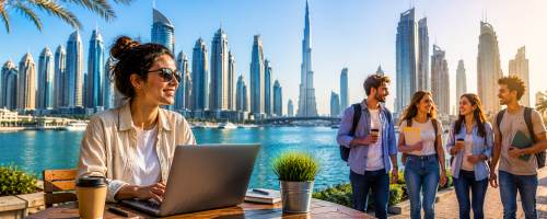 Dubai'de Work and Study