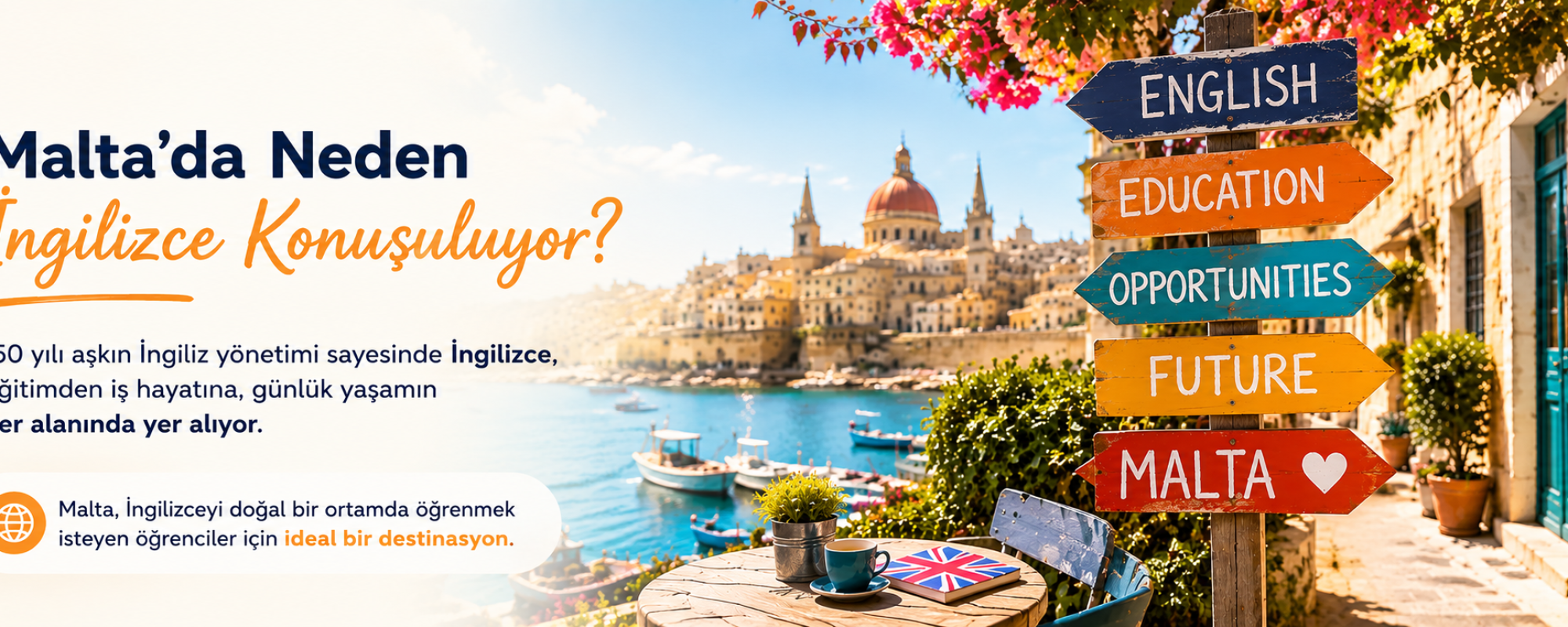 Malta'da Neden İngilizce Konuşuluyor?